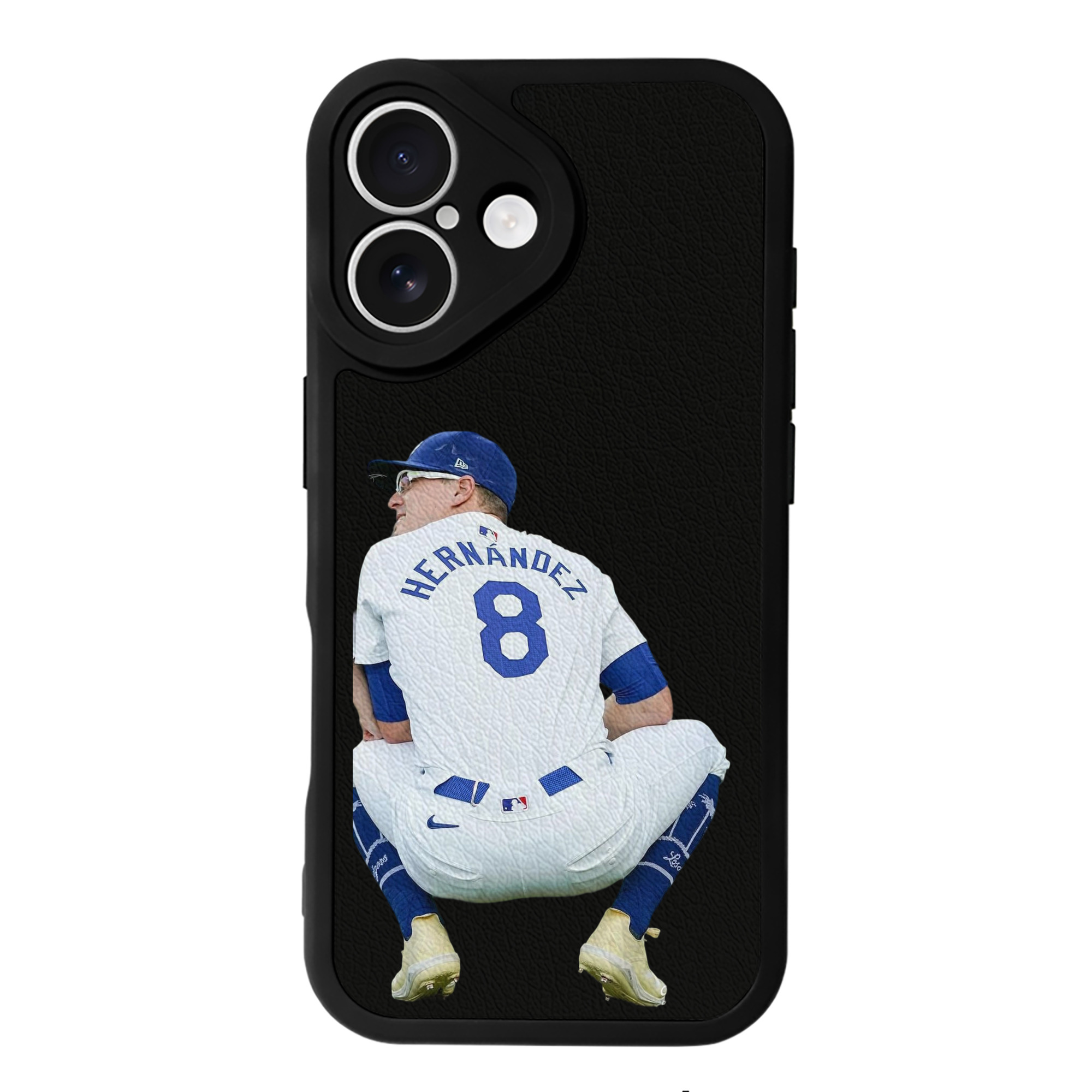  IPhone 16 Silicone Leather Case – UV Print, Lambskin Texture – Perfect Fit, Wireless Charging Compatible, Scratch Resistant, Precise Cutouts – Stylish Protection For IPhone 16